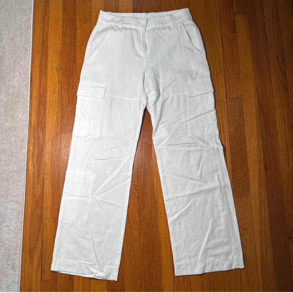 H&M Crisp White Pants